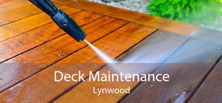 Deck Maintenance Lynwood